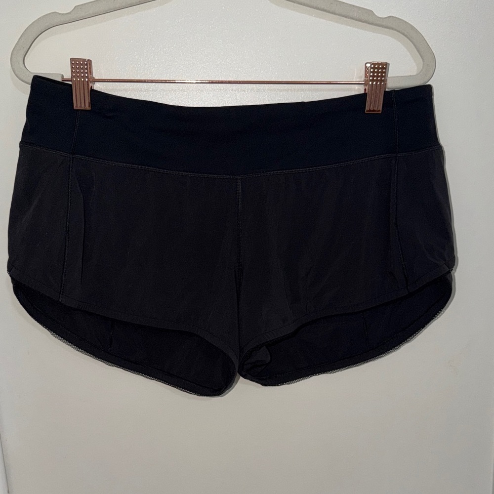 lululemon athletica Black Athletic Shorts